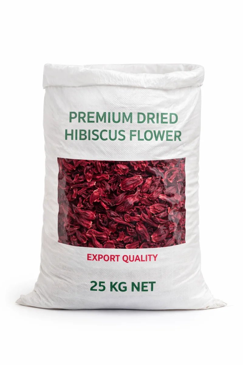 Premium Dried Hibiscus Flower (Zobo – Grade A)